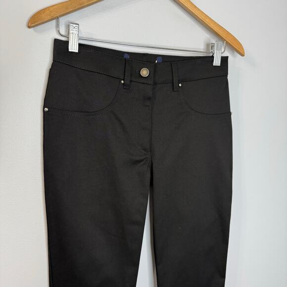 Louis Vuitton Uniform Black Stretch Pant Women's 32 - 2 Luxury Academia READ - Picture 2 of 10